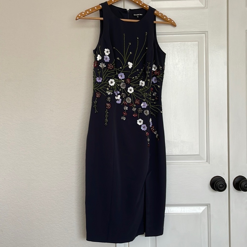 Midi split dress